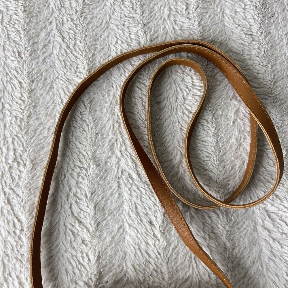 Woven Crossbody Phone Bag in Tan - Picture 3 of 10